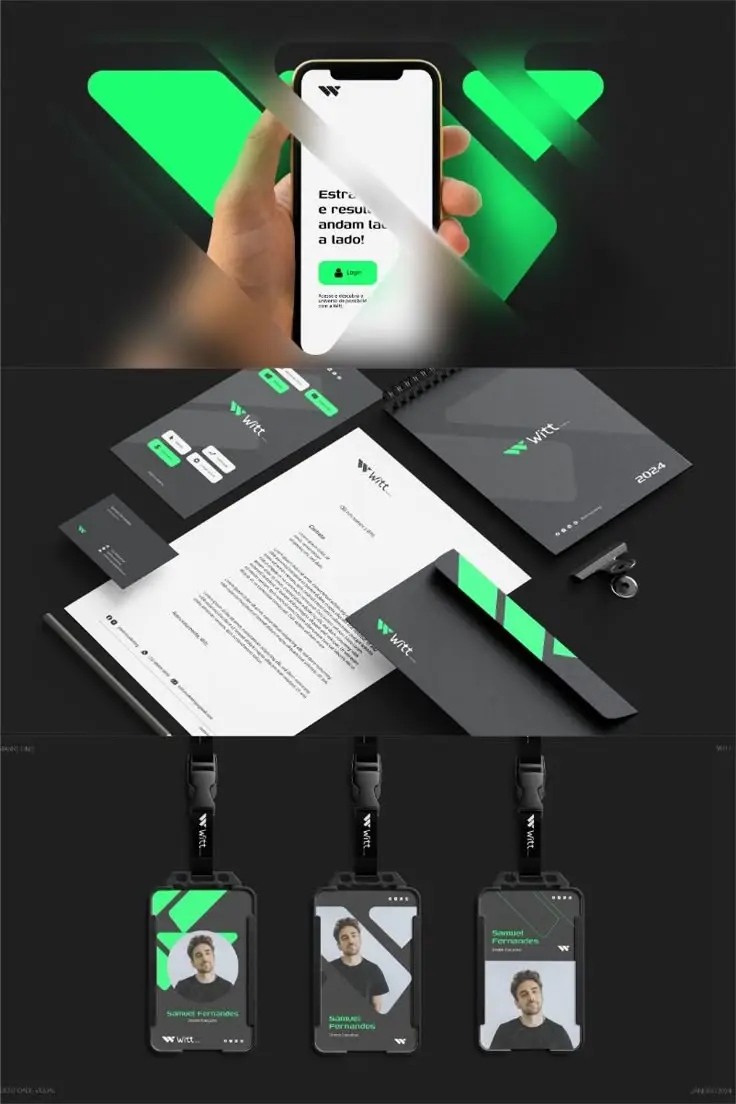 Identidade Visual _ Visual Identity - Witt Marketing _ Marketing Agency
